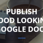 Google Doc Publisher
