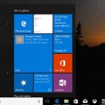 Menu de Inicio Windows 10