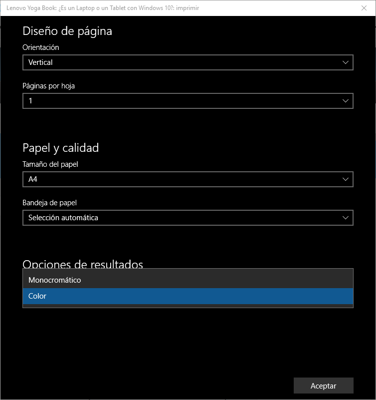 Usar Edge Para Imprimir En Blanco Y Negro Dentro De Windows 10 8990