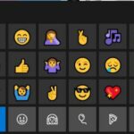 Emojis en Windows 10