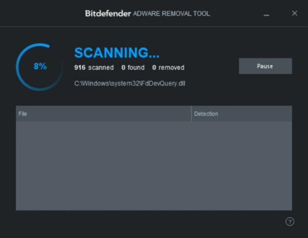 Bitdefender Adware Removal