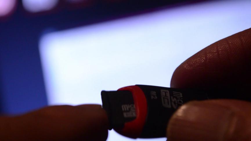 Reparar una microSD con GParted