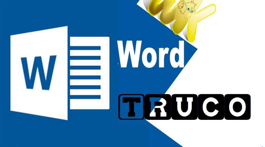 Truco Word Windows 10