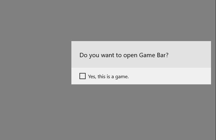 Game Bar