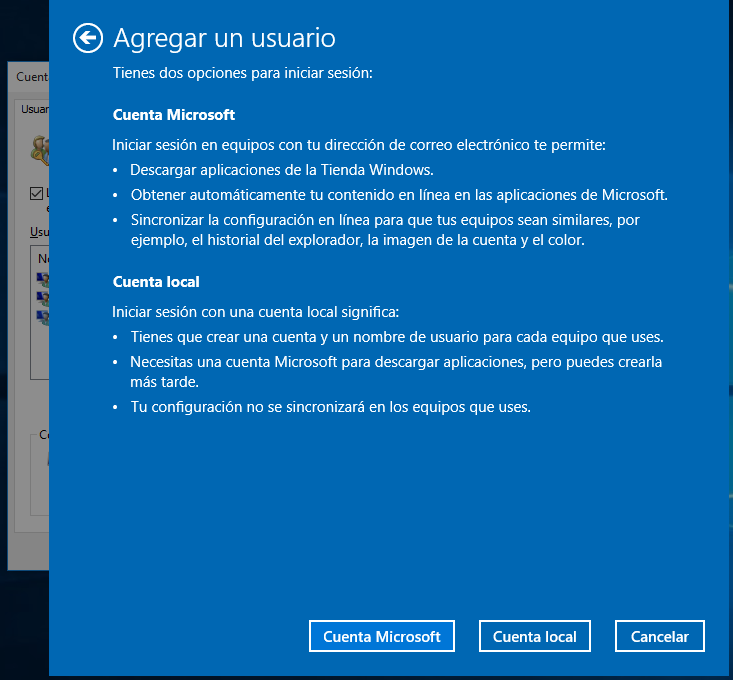 Cuenta Secundaria de Administrador en Windows 10
