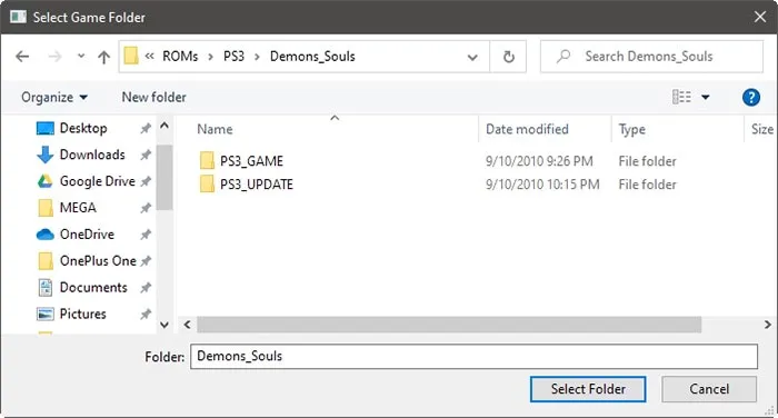 Juegos PS3 en Windows 11