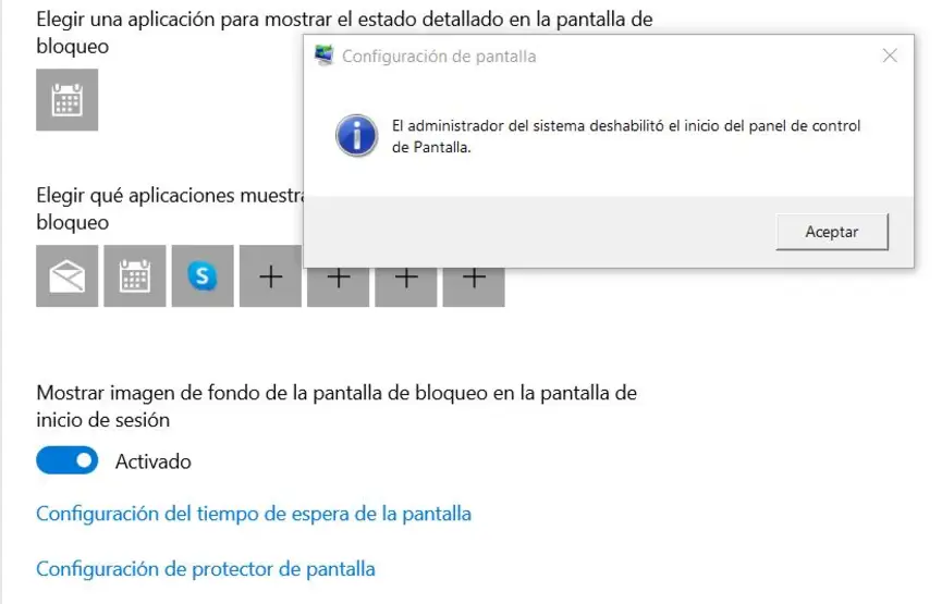 bloquear screensaver en Windows 11
