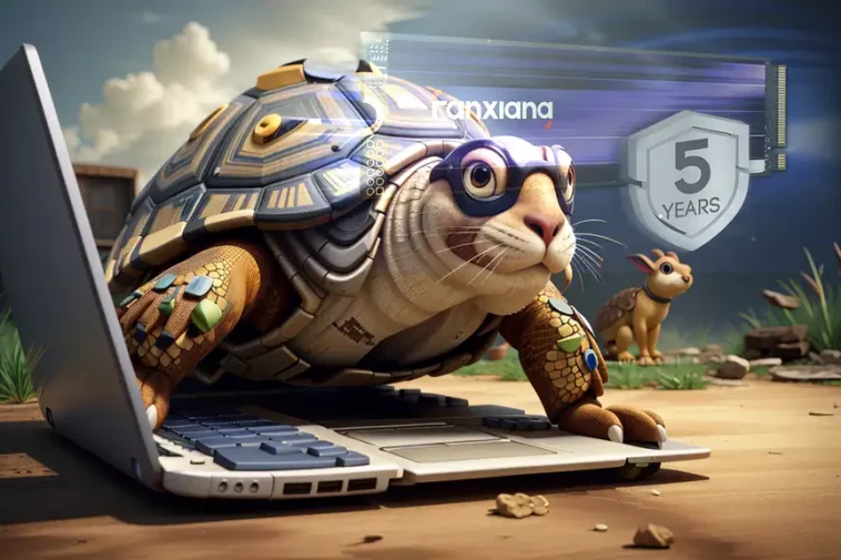 Fanxiang M.2 de 1 TB: Ya puedes Acelerar el PC con Windows 11 1 Tableta M.2 para acelerar una laptop vieja.