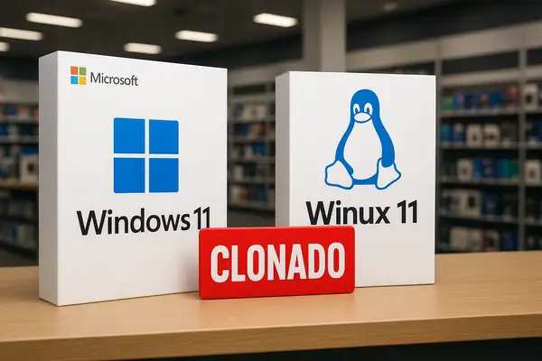 Winux 11 versus Windows 11
