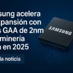 Chips GAA de 2nm: Samsung acelera su expansión para minería china en 2025 4 Samsung y chips GAA de 2nm