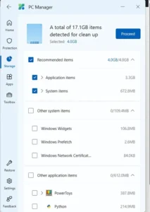 PC Manager de Microsoft: la herramienta gratuita para optimizar y acelerar Windows 10 y Windows 11 4 PC Manager 05