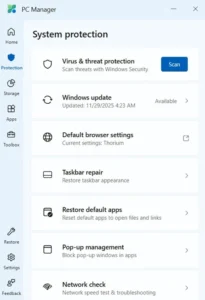 PC Manager de Microsoft: la herramienta gratuita para optimizar y acelerar Windows 10 y Windows 11 6 PC Manager 07
