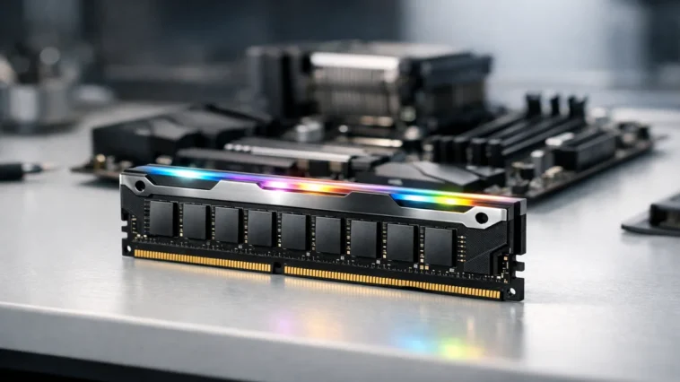 Memoria RAM de 32 GB en 2026: modder crea módulos DDR5 de escritorio y ahorra cientos de dólares 1 Memoria RAM de 32 GB DDR5 construida de forma artesanal para PC con Windows en 2026