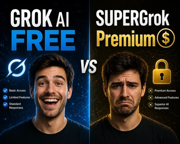 Historia Cronológica de GROK AI: Desde la Etapa Gratuita hasta el Modelo Premium 1 GROK AI Gratis versus SuperGROK