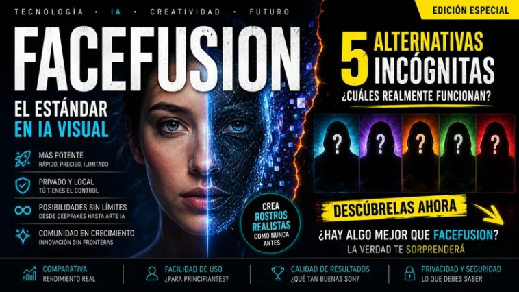 Las Mejores Alternativas a FaceFusion en 2026: Edición de Rostros Divertida y Creativa 1 Alternativas a FacceFusion IA