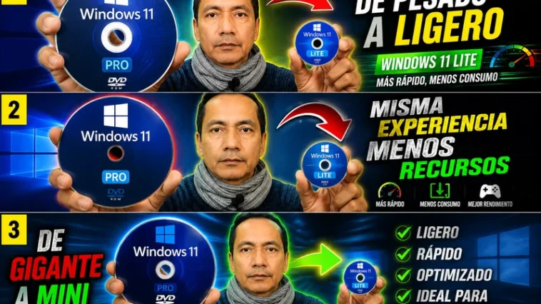crear una nueva ISO de Windows 11 más liviana