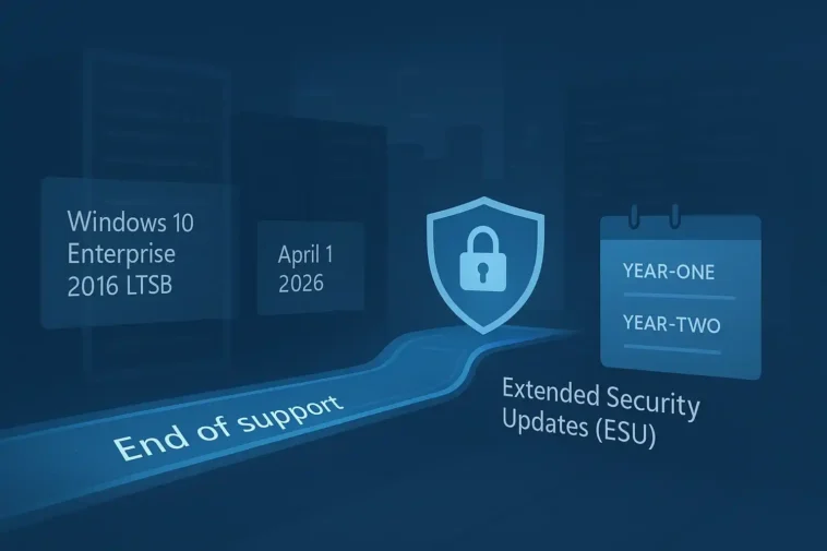 Despliegue, Gestión y Ventajas Críticas de Windows Server 2016 LTSB en Entornos Empresariales 1 Windows Server 2016 LTSB